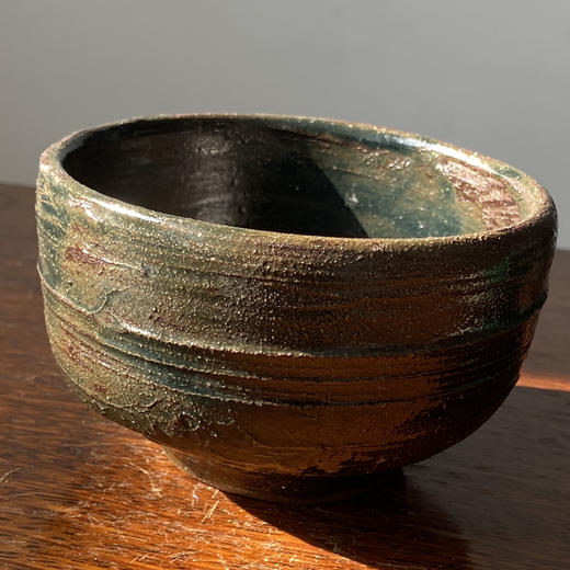 【苏州】日本中古粗陶手作器皿 带签章 X1532 商品图1