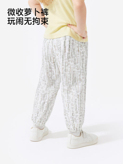 英氏女宝宝束脚长裤夏装2026新款休闲裤女童外穿裤子YRKCJ2S013A 商品图3