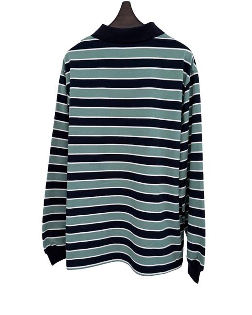 女款宽松条纹长袖Polo衫lv001 商品图1