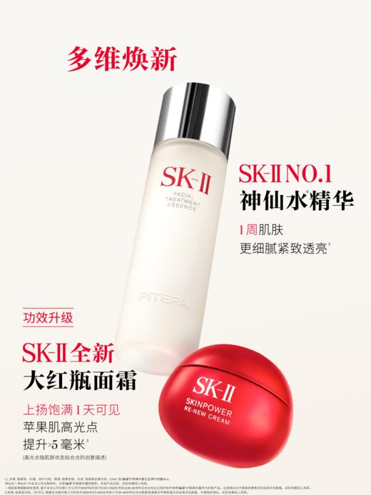 SK-II晶透赋能礼盒（神仙水精华+全新大红瓶滋润版） 商品图4