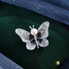 子佩集【蝴蝶沧海】珍珠惜王妃胸针【ZXXZ004】7.5mm珠黑蝶2601 商品缩略图0
