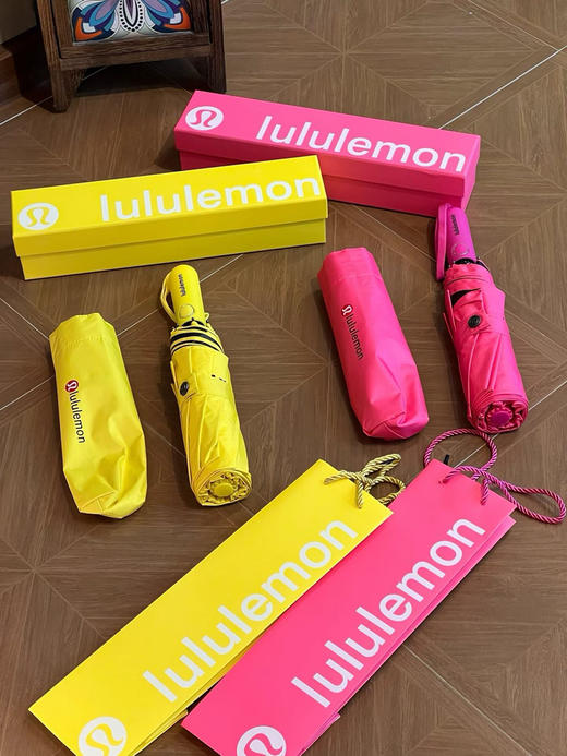原单正品 Lu 露 Behappy 系列遮阳伞
天啦这配色实在太好看了吧 ！！
开启的夏日多巴胺 玫粉色vs 柠檬黄
这种高饱和的颜色真的一眼就会带来
好心情～ 商品图2