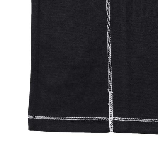 26027SDSA男装2026新款轻奢小众设计缝线半拉链立领短袖T恤百搭上衣 商品图3