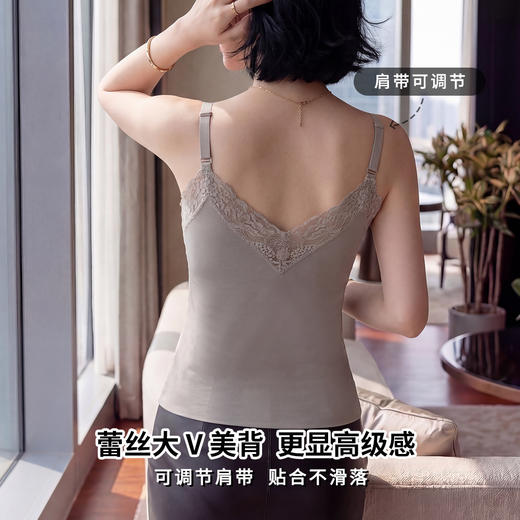 雀说 免穿内衣法式蕾丝舒适美背内衣女S313 商品图3