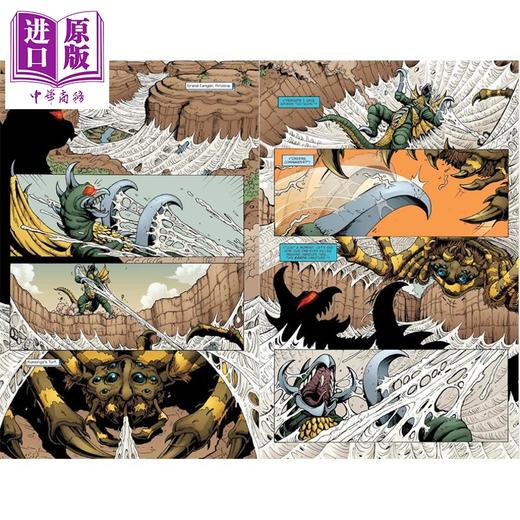 【中商原版】哥斯拉 地球统治者 IDW经典收藏版 英文原版 Godzilla Rulers of Earth IDW Classic Chris Mowry 商品图2