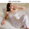 Livary Mio/里性 曼舞性感风女士蕾丝吊带睡衣透视网纱家居服套装 商品缩略图6