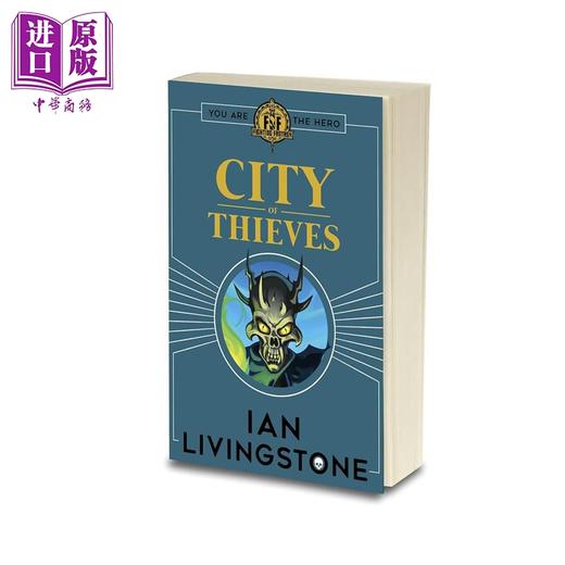 预售 【中商原版】战斗幻想 盗贼之城 Fighting Fantasy City of Thieves 英文原版 Ian Livingstone 游戏古墓丽影创作人 商品图0