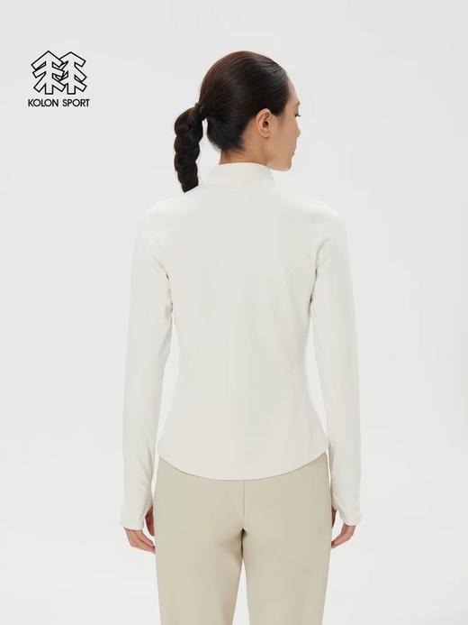 点此购买 可隆春秋季女士弹力针织立领夹克 bk 343063 商品图6