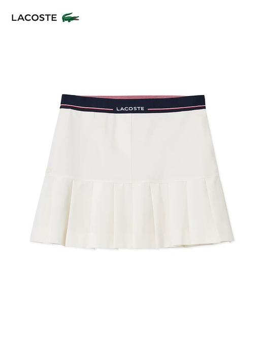 【9.5折】5楼法国鳄鱼LACOSTE法国鳄鱼女装新款羊毛混纺短款百褶半身裙|JF5323-10-XFJ吊牌价1490折后价1416 商品图0