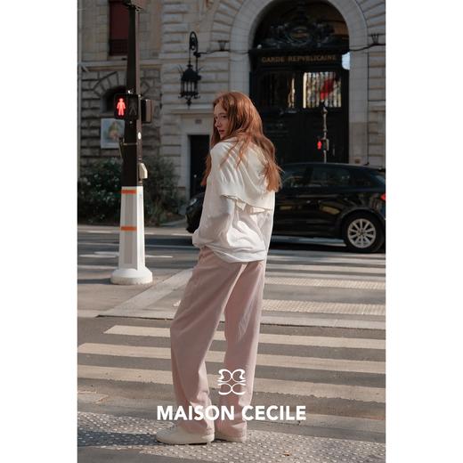 MC 三色|春夏低饱和温柔简约百搭显瘦镰刀牛仔裤MAISON CECILE 商品图1