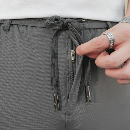 夏新款运动休闲松紧腰透气直筒品质男长裤  KDZC-9857/9867/9887 商品图7