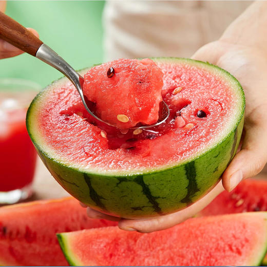 2K手撕小西瓜#皮薄肉脆，汁水丰盈，甜度爆表，一藤一瓜头茬现摘现发 商品图1