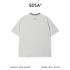 SDSA男装2026新款高贵轻奢美式潮牌撞色领口设计短袖T恤百搭上衣 商品缩略图4