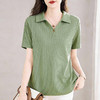 polo衫t恤女短袖2026年新款夏季爆款女装休闲减龄翻领上衣体恤衫 商品缩略图2