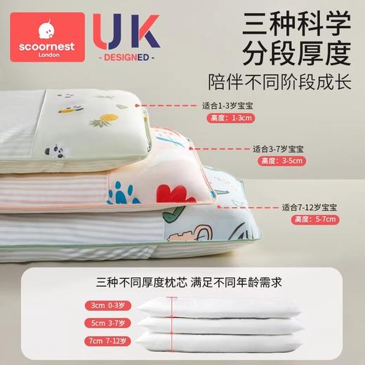 科巢儿童决明子枕头四季通用宝宝婴儿春秋纯棉3个月6岁幼儿园小孩 商品图4
