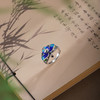 子佩集【莲华嘉瑞】银S925戒指【JZ01276】仿古珐琅彩2601 商品缩略图1