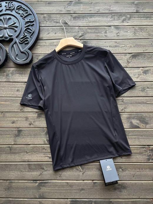 F032301春夏季新款吸湿速干弹力户外登山徒步情侣款圆领短袖T恤 商品图7