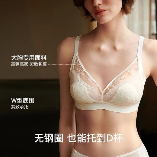 【A-D杯】ubras日光香草蕾丝兔耳杯大杯文胸 商品图1