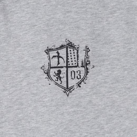 SDSA男装2026新款高贵轻奢复古宽松拼接条纹印花圆领短袖T恤百搭 商品图2