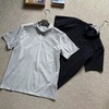 F032377一片式剪裁棉感小珠地速干POLO衫短袖T恤 商品缩略图0