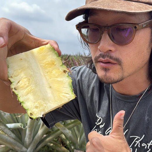 冬蜜凤梨丨即使青皮也可以食用，甜度高，无明显酸味，一口惊艳。⭐️顺丰快递 商品图4