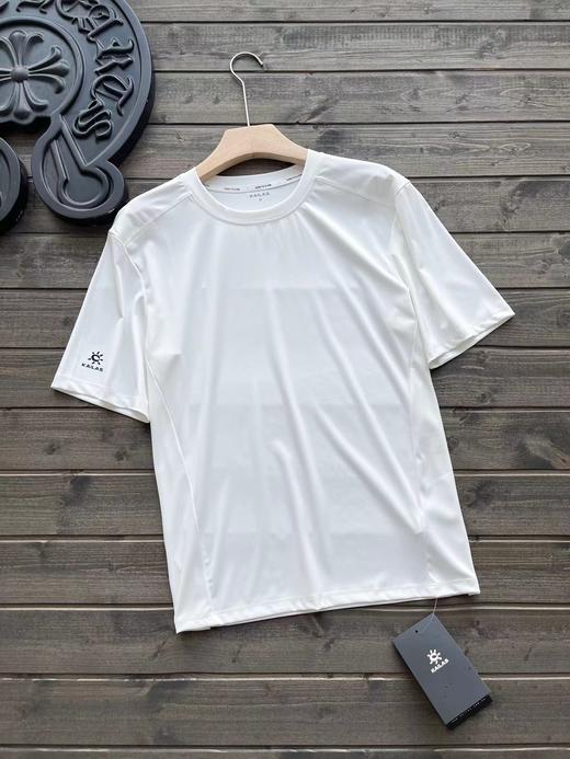 F032301春夏季新款吸湿速干弹力户外登山徒步情侣款圆领短袖T恤 商品图6