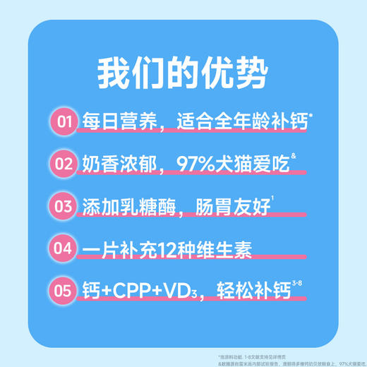 雷米高澳丽得多维钙奶贝补钙补多种维生素呵护肠胃日常营养补充犬猫通用 商品图5