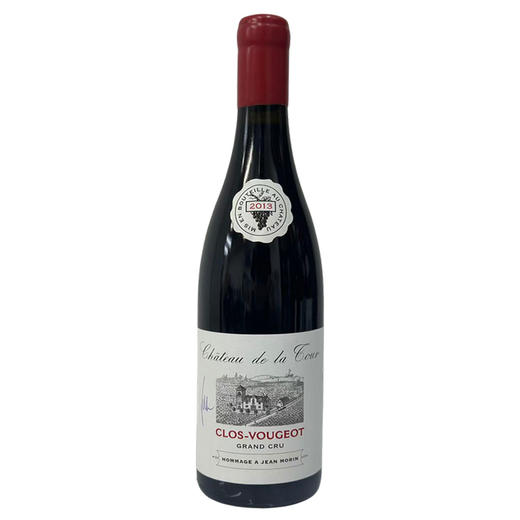 2013 CHATEAU DE LA TOUR Hommage a Jean Morin Clos de Vougeot VV Grand Cru 德拉图酒庄致敬吉恩（伏旧特级园）百年老藤 红葡萄酒 商品图2