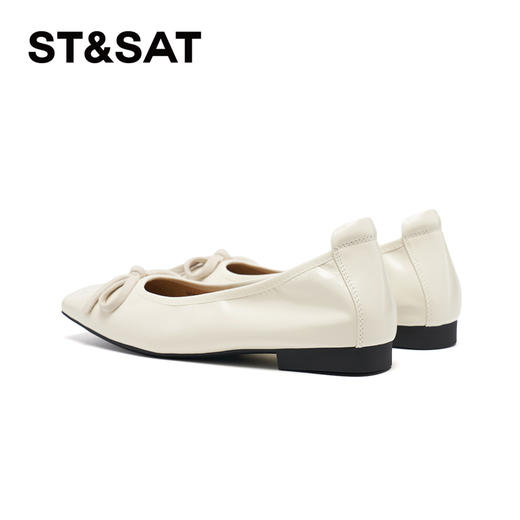 星期六26春新款轻便甜美芭蕾系平底单鞋SSE1111081 商品图6