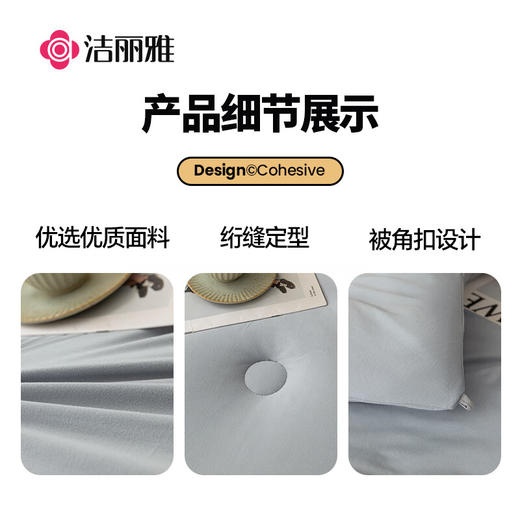 洁丽雅（Grace)岚烟.柔软亲肤四季被 商品图4