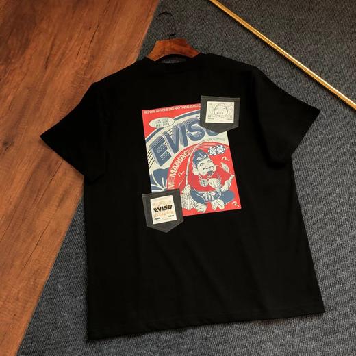 F032346新品佛头钓鱼翁口袋印花休闲宽松短袖T恤 商品图12