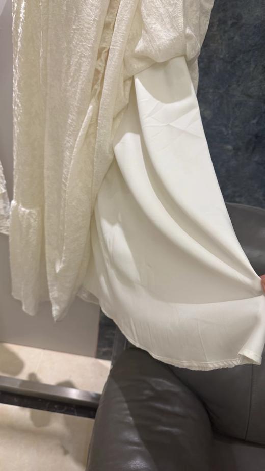 F032363春夏新款温柔法式蕾丝提花宽松a字半身裙蛋糕裙 商品图14