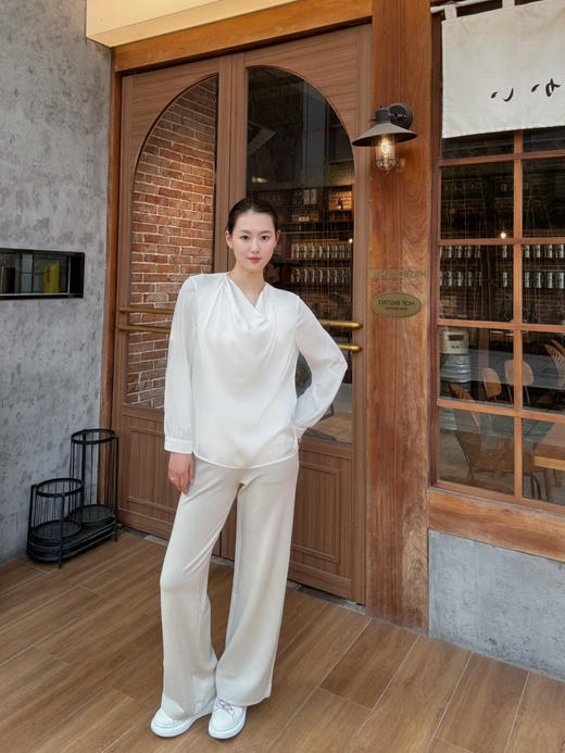 【比好更好】噢蜜ooomeooo三醋酸升级版大长腿云朵裤“送真丝丝巾” 商品图6