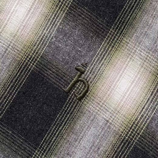 F032341时尚个性春季法兰绒男士休闲通勤衬衣长袖衬衫 商品图10