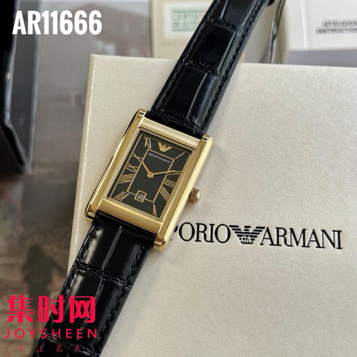 原单阿玛尼AR11666 方形男士腕表 小手腕福音
机芯：原装进口石英机芯 商品图2