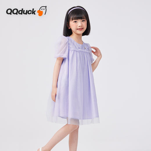 【清仓捡漏】【120-165】【可可鸭】女童夏季网纱连衣裙 商品图6