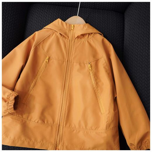 直发 化骨鸟同款 儿童单层硬壳冲锋衣 专业防水防泼水 小雨一擦即干 商品图8