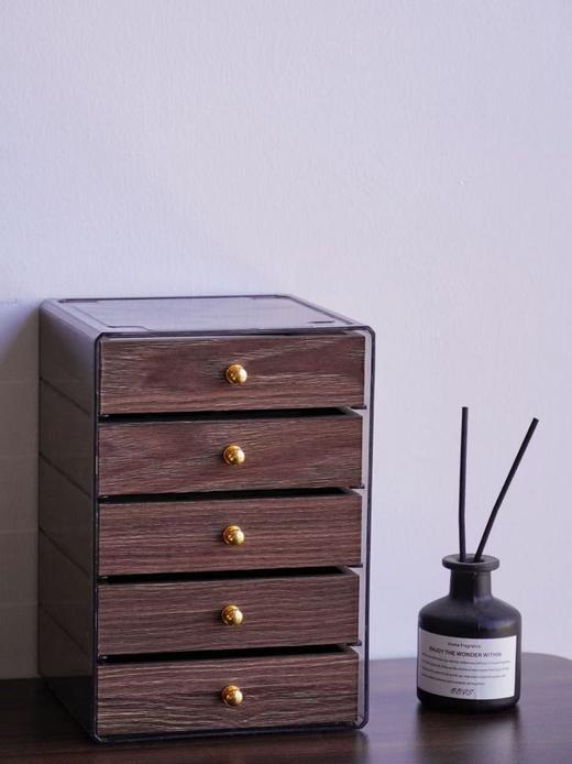 🔥清仓捡漏，39.9🉐首饰收纳界的爱马仕【Trees&wind胡桃木五层首饰盒】告别乱七八糟，给首饰们一个精致的“家”✨ 商品图1