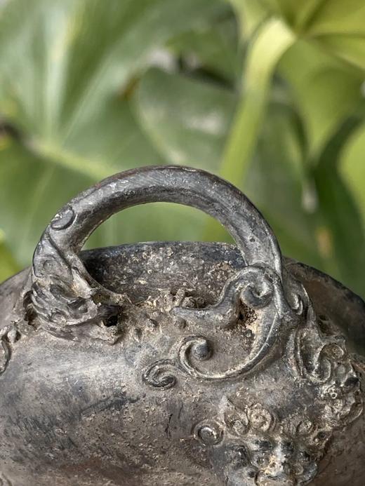 螭龙耳兽首三足宣德式青铜炉 ，顺丰包邮 商品图7