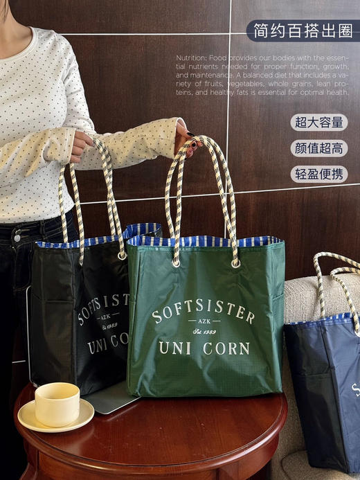 🌈通勤包天花板❗️赵露思种草❗️【Le*portsac同款托特包】😎品质对标专柜，大容量让出行、通勤、变得更简单，⚠️字母设计简约又不失时尚感！ 商品图2