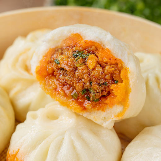 【顺丰包邮】宜昌特色红油牛肉包子600g手工速冻早餐包 老面发酵 商品图0
