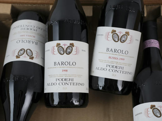意大利1997/1998/1999年阿多孔特诺酒庄布西娅巴罗洛内比奥罗干红 商品图3