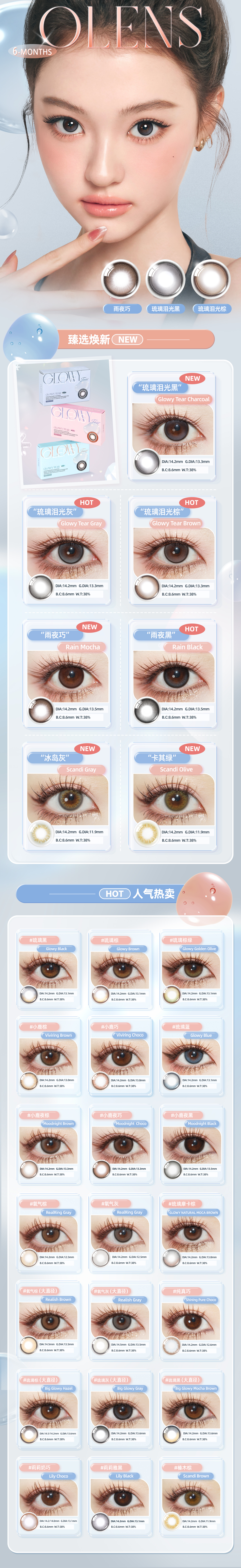 olens【结束前通知】半年抛