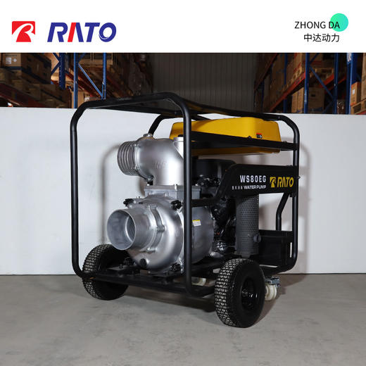 润通汽油清水泵 WS80EG 商品图9