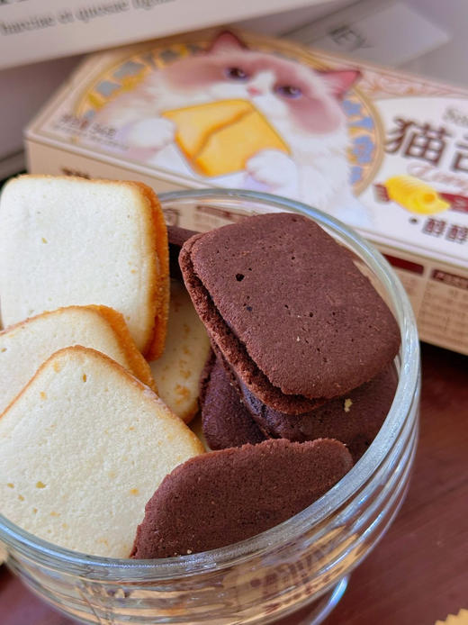 4盒【Sable莎布蕾猫舌曲奇夹心饼干】 商品图2