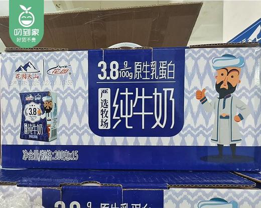 花园天山严选牧场纯牛奶/1箱（200g*15盒） 商品图4