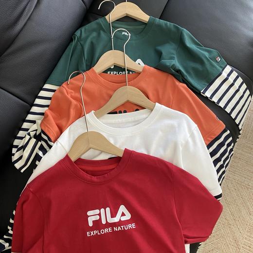 直发 【100棉】 飞鸟家儿童假两件长袖T恤 商品图1