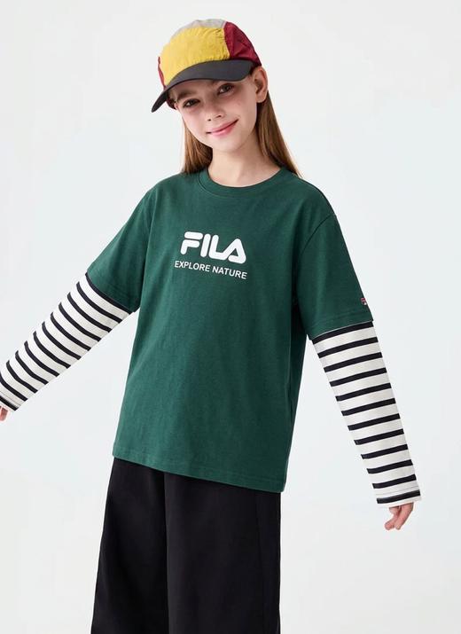 直发 【100棉】 飞鸟家儿童假两件长袖T恤 商品图5