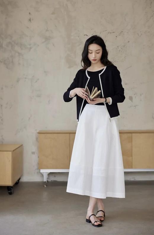 cosA cosB八片立裁花苞裙 | 液氨棉面料，软糯舒服却自带筋骨感，随性慵懒【3-5天发货】 商品图0