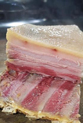 腌笃鲜组合装 徽州刀板香2斤+临安春笋​5斤大笋（10-15颗，带壳净重5±0.2斤）